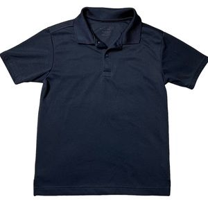 Nautica Short Sleeve Dry Wicking Polo Shirt in Dark Navy Boy’s Sz M (10/12)